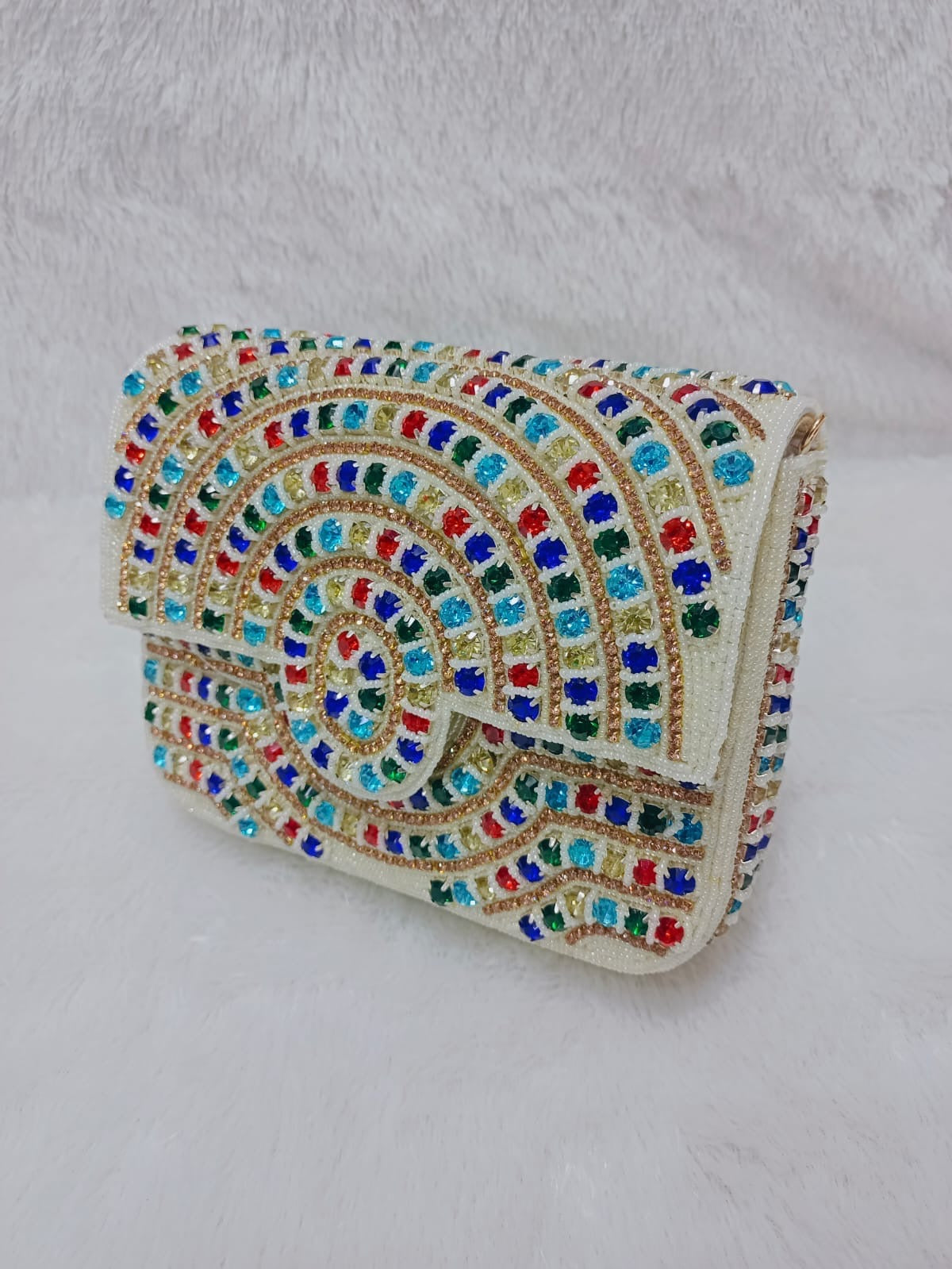 Hand beaded purse