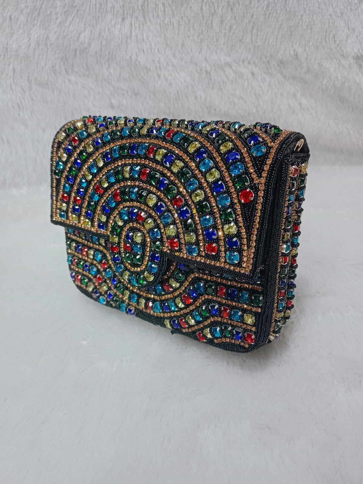 Hand beaded purse